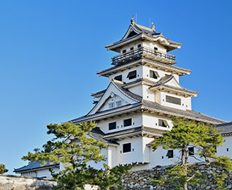 画像：今治城