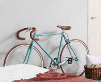 画像:自転車持ち込み可能