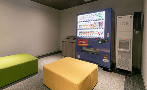 画像：自動販売機コーナー